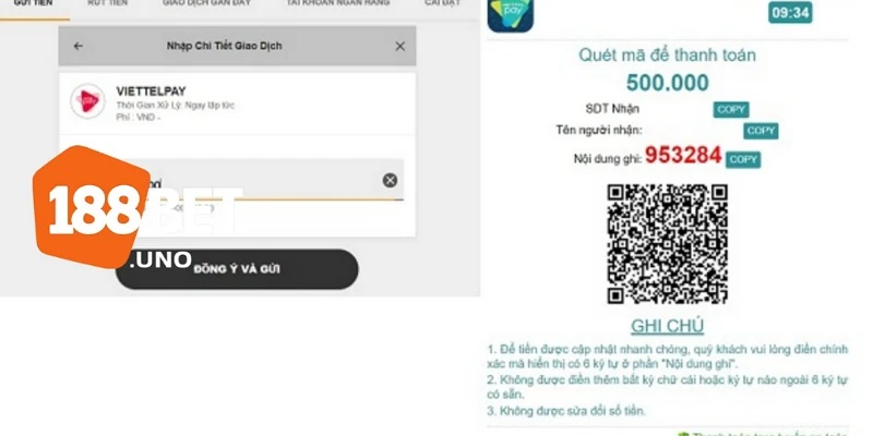 Nạp tiền 188BET: Các phương thức thực hiện và lưu ý cần nắm 2 Anh em có thể lựa chọn nạp tiền qua hình thức ví điện tử