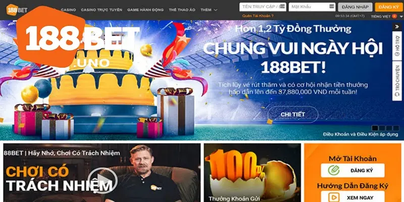 Khuyến mãi 188BET: Siêu ưu đãi dành cho tất cả thành viên 2 Chương trình hoàn trả tiền cược hấp dẫn cho mọi thành viên