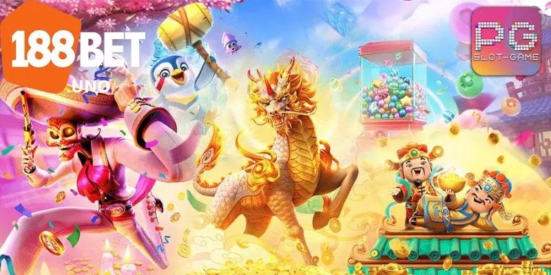Nổ hũ PG: Game nổ hũ hấp dẫn tại 188BET 2 Nổ hũ PG tại 188BET thu hút nhiều người chơi tham gia.