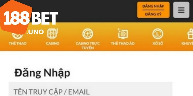 Đăng nhập 188BET: Chỉ cần 3 bước thực hiện dễ dàng 4 Trường hợp tài khoản bị khóa người chơi cần phải ấn quên mật khẩu